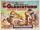 Demetrius and the Gladiators - British Movie Poster (xs thumbnail)