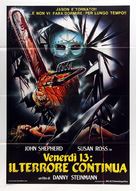 Friday the 13th: A New Beginning - Italian Movie Poster (xs thumbnail)