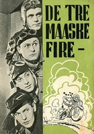 Tre m&aring;ske fire, De - Danish Movie Poster (xs thumbnail)