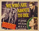 We Who Are About to Die - Movie Poster (xs thumbnail)