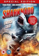 Sharknado - British DVD movie cover (xs thumbnail)