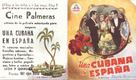 Una cubana en Espa&ntilde;a - Spanish Movie Poster (xs thumbnail)