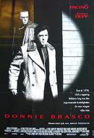 Donnie Brasco - Swedish Movie Poster (xs thumbnail)