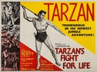 Tarzan&#039;s Fight for Life - British Movie Poster (xs thumbnail)