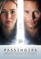 Passengers - Greek Movie Poster (xs thumbnail)