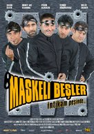 Maskeli besler intikam pesinde - Turkish Movie Poster (xs thumbnail)