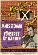 Rear Window - Swedish Movie Poster (xs thumbnail)