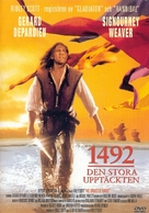 1492: Conquest of Paradise - Swedish DVD movie cover (xs thumbnail)