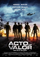 Act of Valor - Spanish Movie Poster (xs thumbnail)