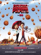 Cloudy with a Chance of Meatballs - Italian Movie Poster (xs thumbnail)