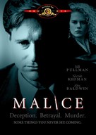 Malice - DVD movie cover (xs thumbnail)