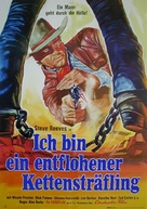 Vivo per la tua morte - German Movie Poster (xs thumbnail)