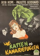 The Cat and the Canary - Danish Movie Poster (xs thumbnail)