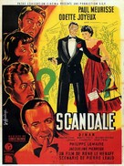 Scandale - French Movie Poster (xs thumbnail)