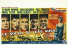 The Sun Also Rises - Belgian Movie Poster (xs thumbnail)