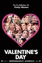 Valentine&#039;s Day - Swiss Movie Poster (xs thumbnail)