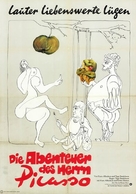 Picassos &auml;ventyr - German Movie Poster (xs thumbnail)