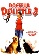 Dr Dolittle 3 - French DVD movie cover (xs thumbnail)