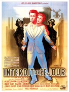 Interdit de s&eacute;jour - French Movie Poster (xs thumbnail)
