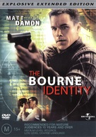 The Bourne Identity - Australian DVD movie cover (xs thumbnail)