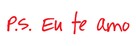 P.S. I Love You - Brazilian Logo (xs thumbnail)