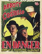 Abbott and Costello Meet the Killer, Boris Karloff - Belgian Movie Poster (xs thumbnail)