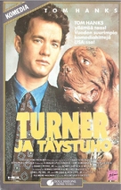 Turner And Hooch - Finnish VHS movie cover (xs thumbnail)