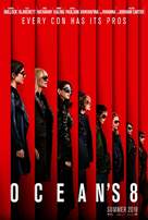 Ocean&#039;s 8 - Indian Movie Poster (xs thumbnail)