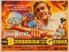 The Barbarian and the Geisha - British Movie Poster (xs thumbnail)