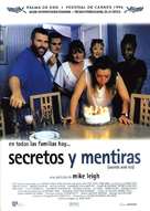 Secrets &amp; Lies - Spanish Movie Poster (xs thumbnail)