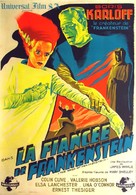 Bride of Frankenstein - French Movie Poster (xs thumbnail)