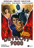 Detroit 9000 - German DVD movie cover (xs thumbnail)