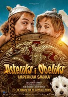 Ast&eacute;rix &amp; Ob&eacute;lix: L'Empire du Milieu - Polish Movie Poster (xs thumbnail)