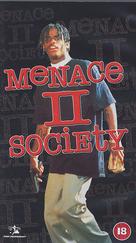 Menace II Society - British VHS movie cover (xs thumbnail)