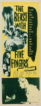 The Beast with Five Fingers - Re-release movie poster (xs thumbnail)