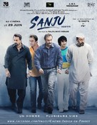 Sanju - French Movie Poster (xs thumbnail)