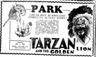Tarzan and the Golden Lion - poster (xs thumbnail)