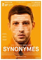 Synonymes - German Movie Poster (xs thumbnail)