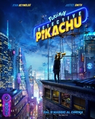 Pok&eacute;mon: Detective Pikachu - Italian Movie Poster (xs thumbnail)