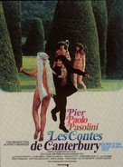 I racconti di Canterbury - French Movie Poster (xs thumbnail)