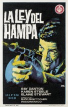 The Rise and Fall of Legs Diamond - Spanish Movie Poster (xs thumbnail)