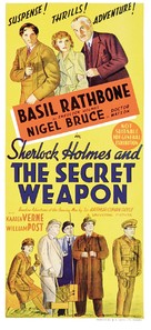 Sherlock Holmes and the Secret Weapon - Australian Movie Poster (xs thumbnail)