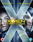 X-Men: First Class - British Blu-Ray movie cover (xs thumbnail)