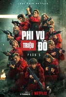&quot;La casa de papel&quot; - Vietnamese Movie Poster (xs thumbnail)