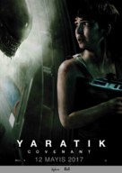 Alien: Covenant - Turkish Movie Poster (xs thumbnail)