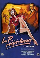 La putain respectueuse - French Movie Poster (xs thumbnail)