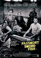 Swordfish - German Movie Poster (xs thumbnail)