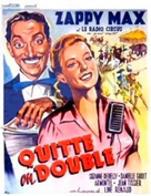 Quitte ou double - French Movie Poster (xs thumbnail)