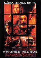 Amores Perros - Czech DVD movie cover (xs thumbnail)