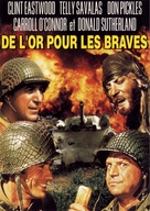 Kelly&#039;s Heroes - French Movie Cover (xs thumbnail)